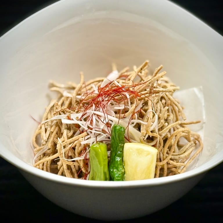 Savor our authentic soba