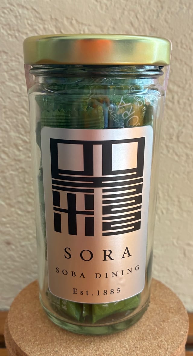 SORA Matcha Candy.